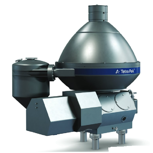 Efficient milk skimming separator