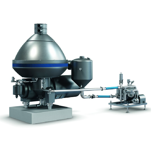Energy-efficient dairy product separator