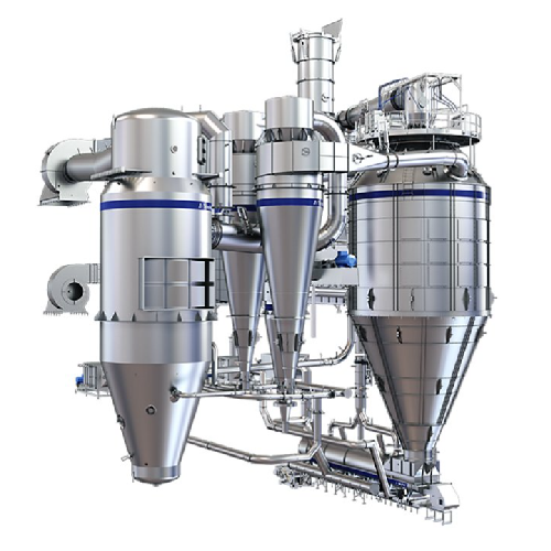 Spray dryer for nutritional powders