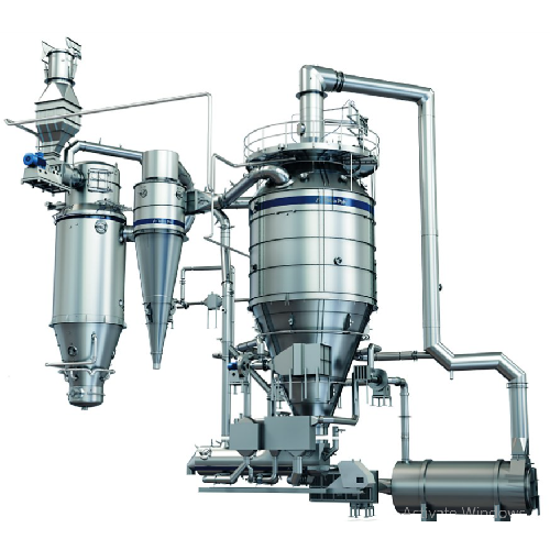 Spray dryer for dairy, whey, and plant-based powders