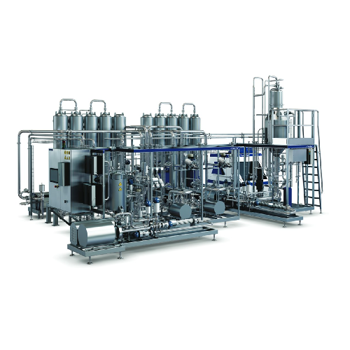Indirect Uht treatment for high viscous products with particles