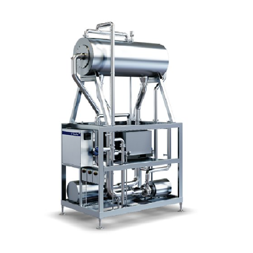 Continuous water deaeration system
