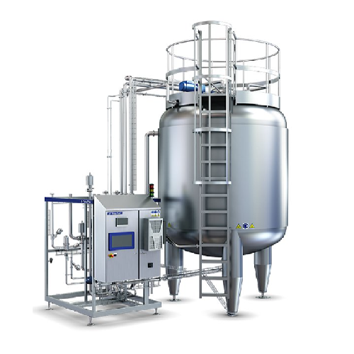 Aseptic tank with blending function for liquid food storage