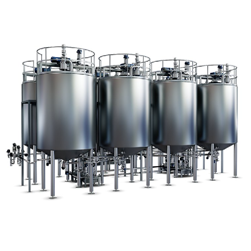 Fermentation tank for yogurt and fermented dairy products