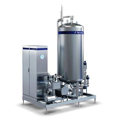 Continuous carbonator for beverage production