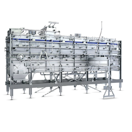 Cheddaring system for pasta filata production