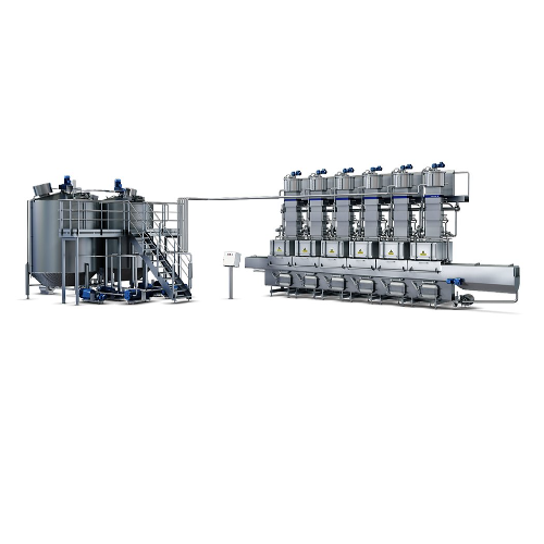 Continuous cheese and whey production system