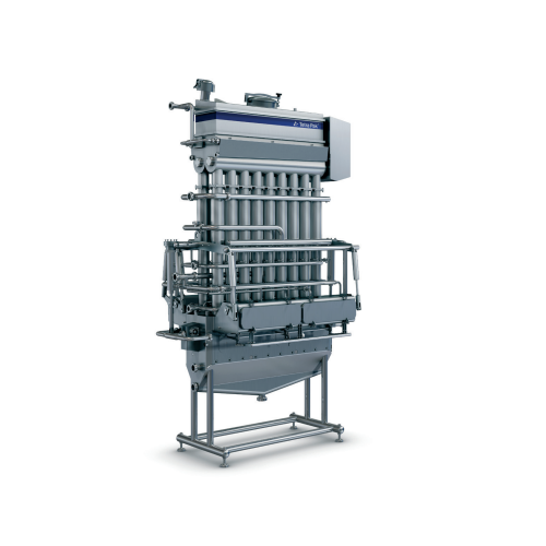 Fresh cheese former for hygienic production
