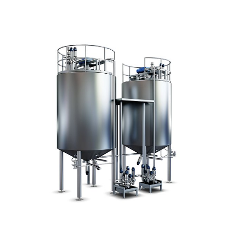 Hydrolysation tank for plant-based beverage production