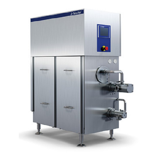 Continuous freezer for ice cream processing