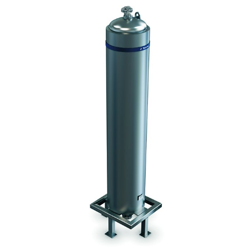 Coiled heat exchanger for high viscosity products