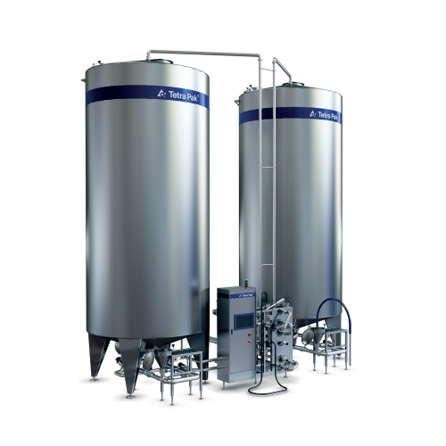 Beverage preparation system for large-scale production