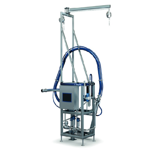 Drum unloader for liquid ingredients
