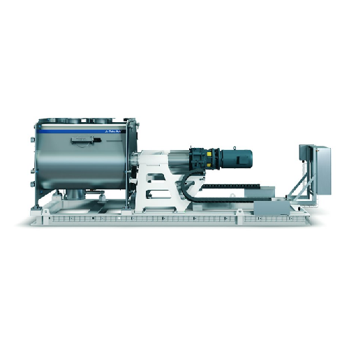 Industrial powder mixer for food production