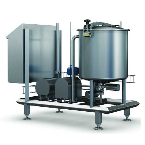 Inline white cheese rennet dosing unit