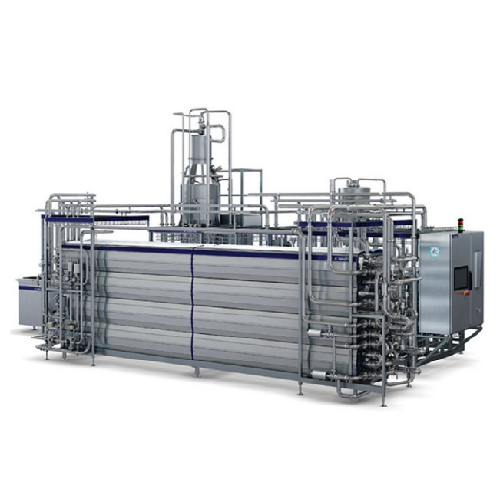 Indirect Uht treatment for dairy products