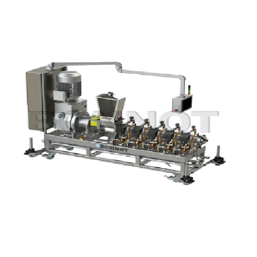 Cooking extruders for continuous food processing