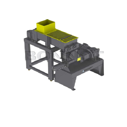 Twin shaft feeder for optimized material feeding
