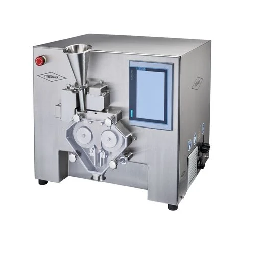 Lab scale roller compactor for dry granulation