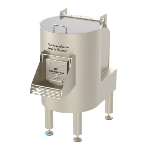 Knife peeling machine for potatoes and root vegetables