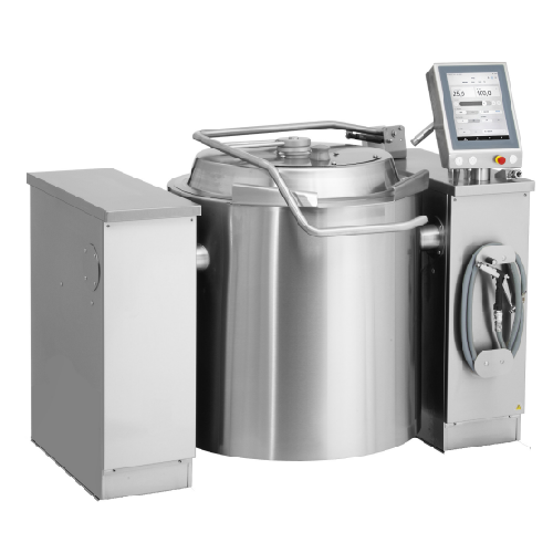 Multifunctional cooking kettle for commercial kitchens