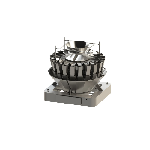 Twin product multihead weighing system for mixing and sorting