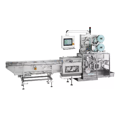 High-speed packaging machine for bouillon cubes