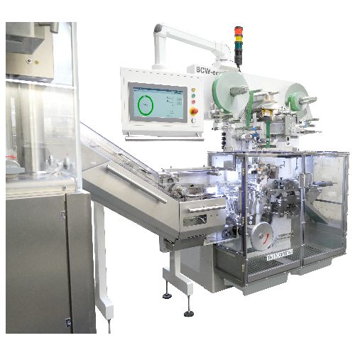 Bouillon cube wrapping system