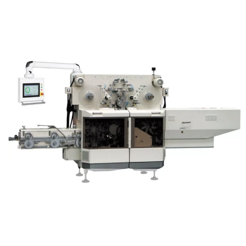 High-speed forming, cutting, and wrapping for side and bottom folds