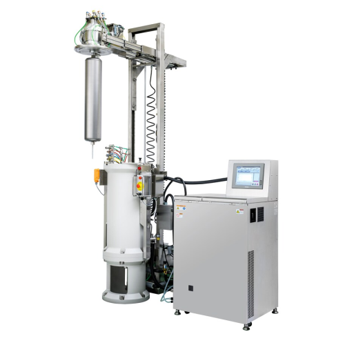 High-capacity centrifuge for vaccine purification