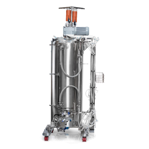 Single-use fermentor for microbial fermentation