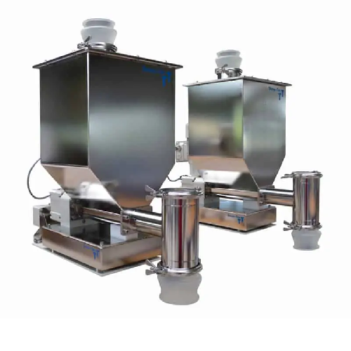 Gravimetric single-screw feeder for free-flowing products