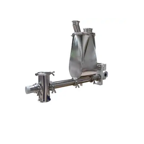 Quick change volumetric and gravimetric single-screw dosing device