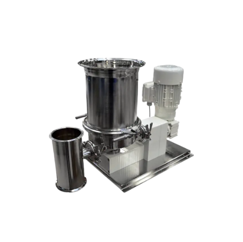 Flat-bottom twin-screw feeder for precise powder feeding