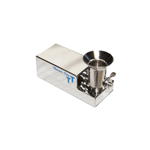 High-precision feeding system with load cell and weighing electronics