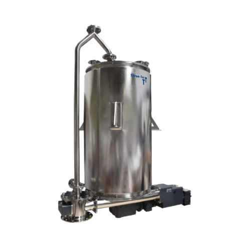 Twin screw feeder for bulk material handling