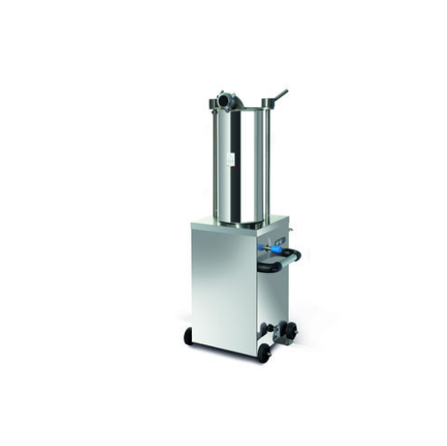 Hydraulic sausage stuffer for professional use