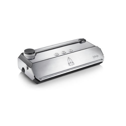 Vacuum sealer for glass jars with metal lids