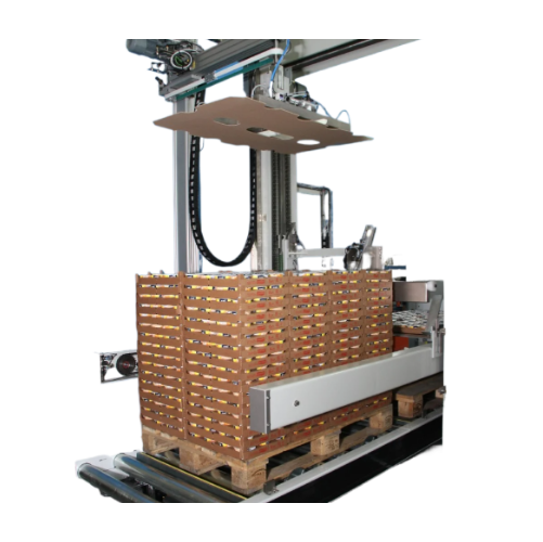 Sweep and gantry robot palletiser