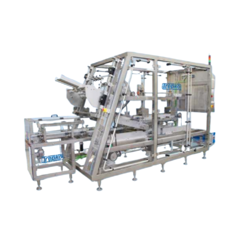 Wrap around sleeving machine for single serve cups