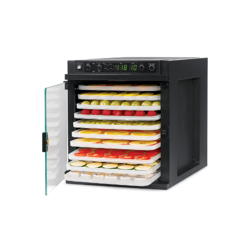 Compact food dehydrator with Bpa-free trays