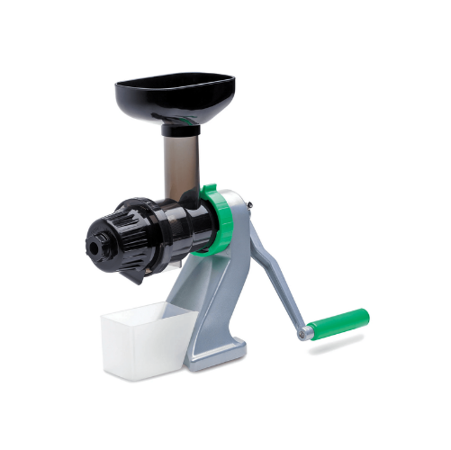 Manual juicer for wheatgrass