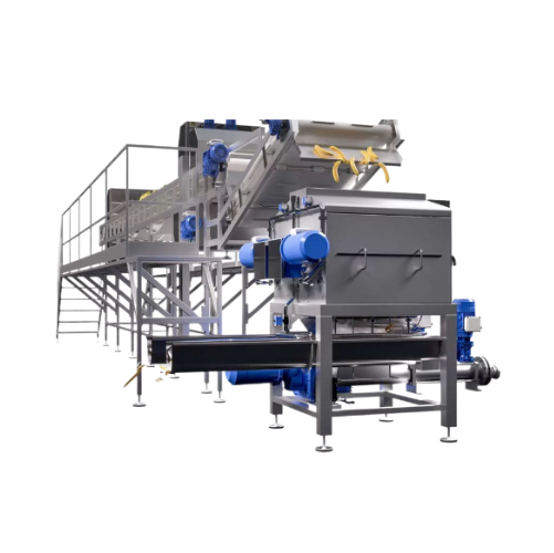 Automatic banana peeling solution