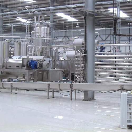 Pineapple juice extraction line