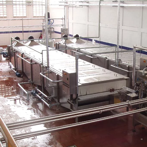 Tunnel pasteurizers for high and low viscosity fruit juices