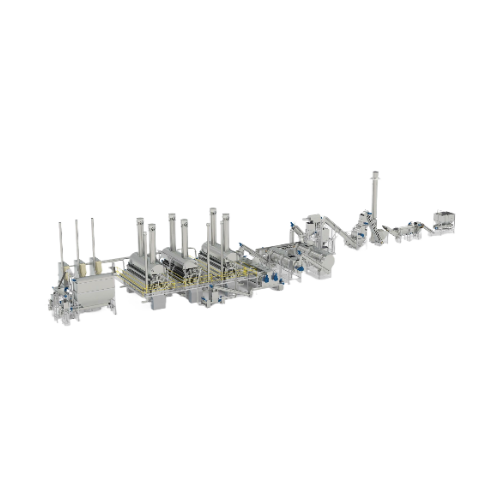 Turnkey potato flake processing line