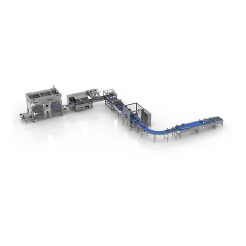 Automated packaging and case packing for soft bread & buns