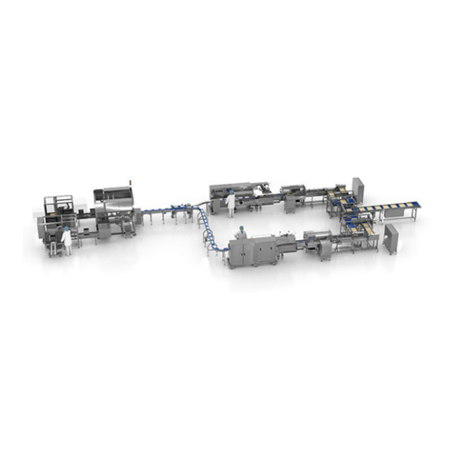 Automated packaging line for wafers