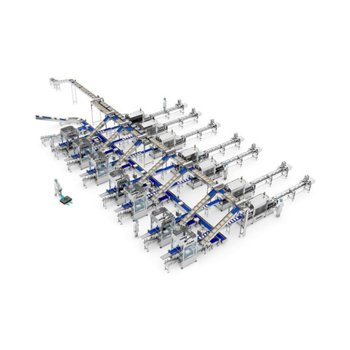 Traysealing system for chicken cut-up packaging