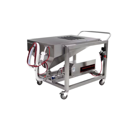 Industrial food portioning depositor